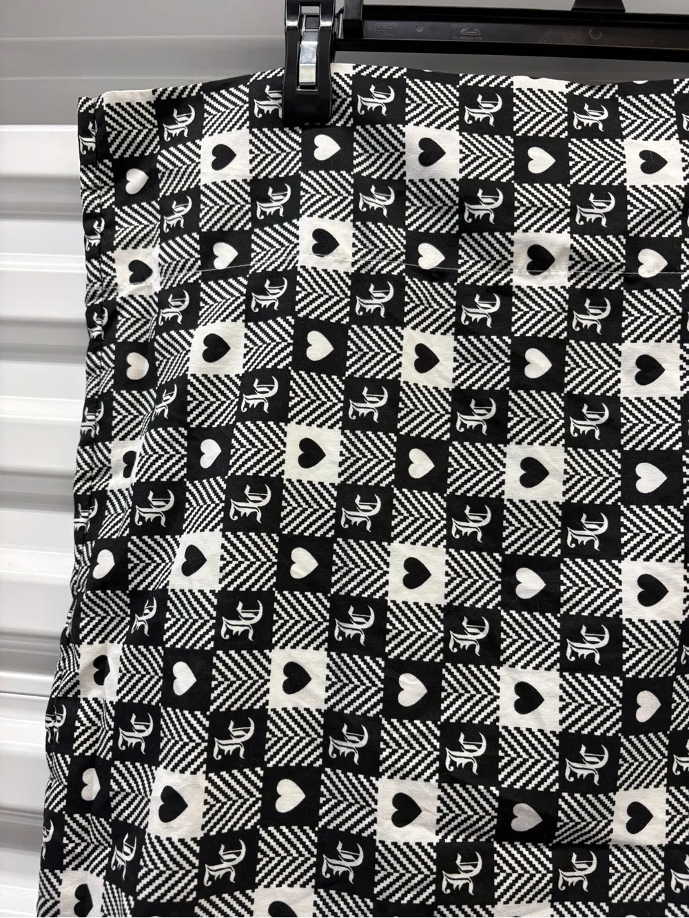 Juicy Couture Brand Checkered Single Standard Pillow Case